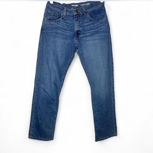 Wrangler Men's Straight Fit Denim Jeans